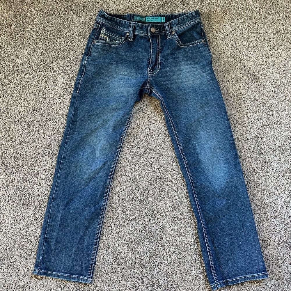Men’s Rock and Roll Denim Slim Straight Leg